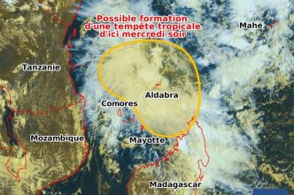 Saison cyclonique : risque de formation d'une tempête sur le nord du canal du Mozambique