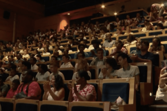 Violences faites aux femmes : les lycéens de Martinique frappés par "Touchées", le film d'Alexandra Lamy