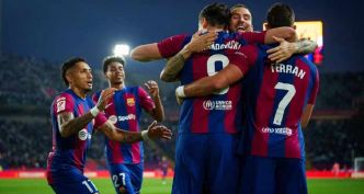 Le Barça renverse Valence grâce à un triplé de Lewandowski