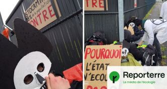 Stocamine : les militants d'Extinction Rebellion expulsés par les gendarmes