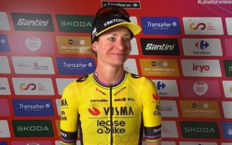 Cyclisme. La Vuelta Femenina - Marianne Vos : "Nous avons encore fait tapis et..."