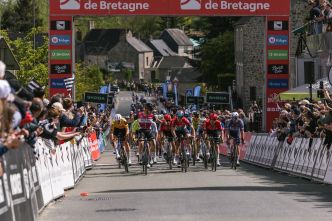 Tour de Bretagne 2023 : Souchon s’impose au sprint à Louvigné-du-Désert, Söderqvist conserve le maillot jaune