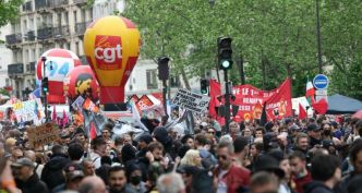 1er-Mai en France : des milliers de personnes défilent pour les salaires ou pour la paix