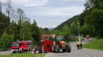 Allemagne : un char de défilé du 1er mai se renverse et fait une trentaine de blessés