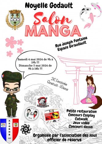 Salon manga à Noyelle Godault (Les 4 et 5 mai 2024)