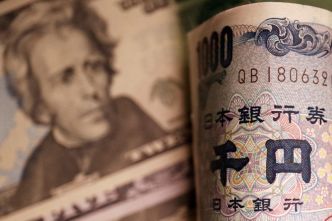 Le yen cède du terrain par rapport au dollar après une hausse due à une intervention présumée