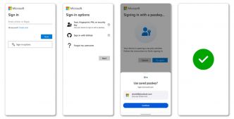 Microsoft active les passkeys (clés d’accès) pour tous les comptes