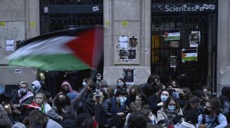 Les étudiants pro-Gaza de Sciences Po reprennent leur mobilisation, l'établissement fermé ce vendredi