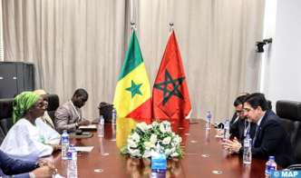 M. Bourita s’entretient à Banjul avec la ministre sénégalaise de l'Intégration africaine et des Affaires étrangères