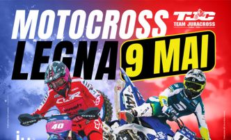 Motocross de Legna le jeudi 9 mai