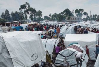Goma: une bombe larguée par le M23 fait des morts et blessés dans un camp des déplacés