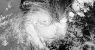 L’impressionnante image satellite du cyclone Hidaya