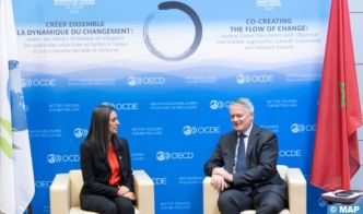 Paris: Mme Nadia Fettah s'entretient avec le secrétaire général de l'OCDE