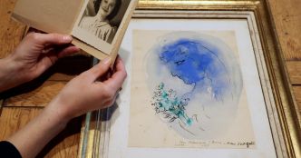 Art. Le tableau de Chagall dédié à la Brunstattoise Janine Brown vendu 95 250 euros