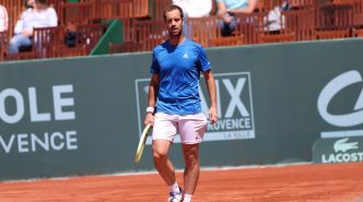 Tennis-Open Aix Provence : Le Monégasque Vacherot écarte Gasquet et il n'y a plus de Français en course en demies