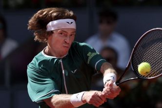 Tennis: Rublev et Auger-Aliassime, finalistes rescapés de l'hécatombe madrilène