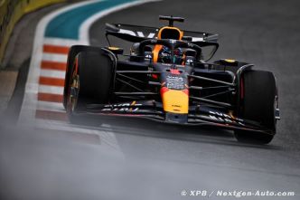 Verstappen s'étonne d'être en pole du Sprint F1 : 'Mon tour était horrible'