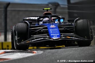 Williams F1 monopolisera la dernière ligne au départ du Sprint à Miami