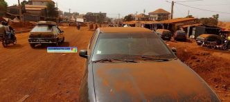 Dubréka : le calvaire des usagers et riverains de la route carrefour Cimenterie-Ansoumania village