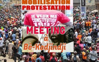 Togo/Grand Meeting à Bé Kodjindji ce dimanche : la Société Civile appelle à la mobilisation