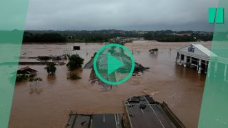 Brésil : à cause des inondations monstres dans le sud, des villes sont pratiquement coupées du monde