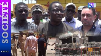 Incendie à la Patisen : Le ministre de l'Industrie et du commerce, Serigne Gueye Diop au chevet des victimes