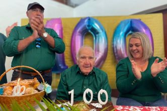 Jacques Lucien, dernier vétéran calédonien de la Seconde guerre mondiale, fête son 100ème anniversaire