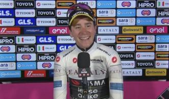 Giro. Tour d'Italie - Uijtdebroeks, en blanc : "Je vais me battre pour ce maillot"