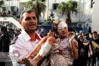 La majorité des enfants de Rafah sont blessés, affamés et traumatisés
