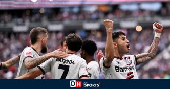 Allemagne: vainqueur à Francfort (5-1), Leverkusen toujours en course pour la saison parfaite