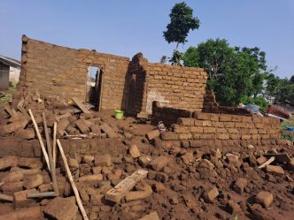 Lola/Gama Berema et Pinè : quelques 80 maisons détruites  par une tornade