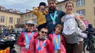 Cinq fois papa et 100 km de course par semaine: l'histoire inspirante d'Olivier Sirois