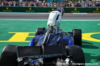 Williams F1 : Un nouvel accident et un week-end à oublier à Miami