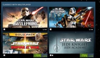 BON PLAN Star Wars : des grosses promotions de dingue sur Steam