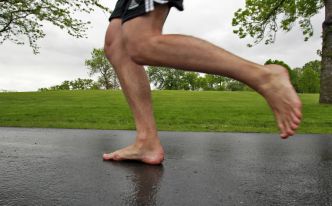 Le « Barefoot running » ou courir pieds nus