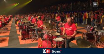 1500 supporters belges enregistrent l'hymne des Diables rouges pour l'Euro (VIDÉO)