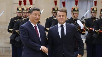 Visite du président chinois en France: "L'avenir de notre continent" en dépend, Emmanuel Macron prône des "règles équitables" dans le commerce avec la Chine