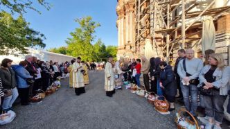 Pour la 3e fois, Kharkiv célèbre Pâques sous les bombes