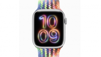 Voici le bracelet Pride Edition 2024 pour Apple Watch ! Il est magnifique !