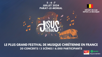Partez au Jesus Festival en car depuis la Belgique