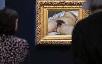 Centre Pompidou-Metz : Le tableau « L'Origine du monde » de Gustave Courbet victime d'un tag
