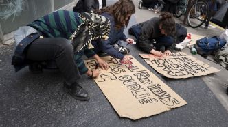 Manifestations propalestiniennes : la police a évacué un rassemblement devant Sciences Po Paris