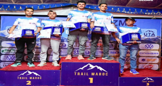 6ème Ultra Trail Amizmiz. Les athlètes marocains dominent la course de 74 km