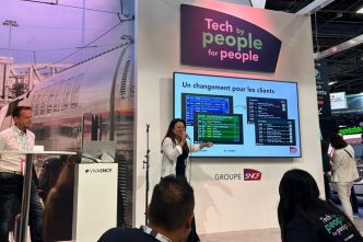 La SNCF illustre ses multiples usages du digital lors du salon Vivatech 2024
