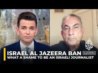 Gideon Levy, chroniqueur au journal israélien Haaretz, condamne la fermeture d'Al Jazeera en Israël (Vidéo)