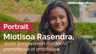 Portrait : Miotisoa Rasendra, jeune tenniswoman malgache prometteuse et talentueuse