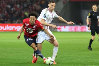 Ligue 1 : renversé par Lyon, Lille manque l'occasion de monter sur le podium