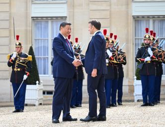 Photos : R�union trilat�rale Chine-France-UE � Paris
