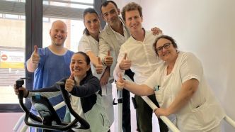 Cancer du poumon : "L'activité physique" rime avec "bien-être" à l'hôpital Saint-Joseph à Marseille