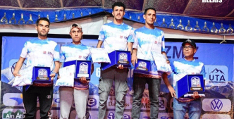 6ème édition de l'Ultra Trail Amizmiz: Les athlètes marocains dominent  la course de 74 km